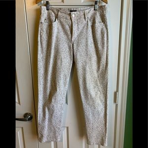 NYDJ Animal Print Jeans size 10